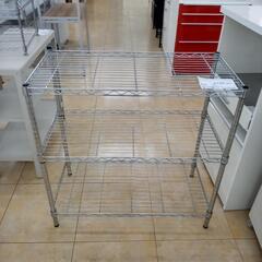 新生活応援セール！★ジモティ割あり★  スチールラック シルバー...