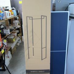 新品 シンプルハンガーラック 衣装ラック 幅60㎝×奥行41㎝×...