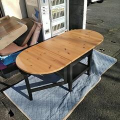 木製折り畳みテーブル　一人暮らし　屋外パーティー