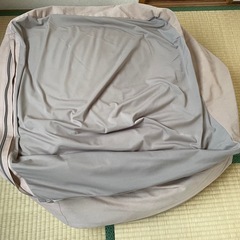 【0円】無印良品　体にフィットするソファ　セット　グレーベージュ 0円