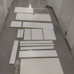 IKEA MICKE テーブル 120×50×75cm　ホワイト 倉庫保管品美品！！　の画像