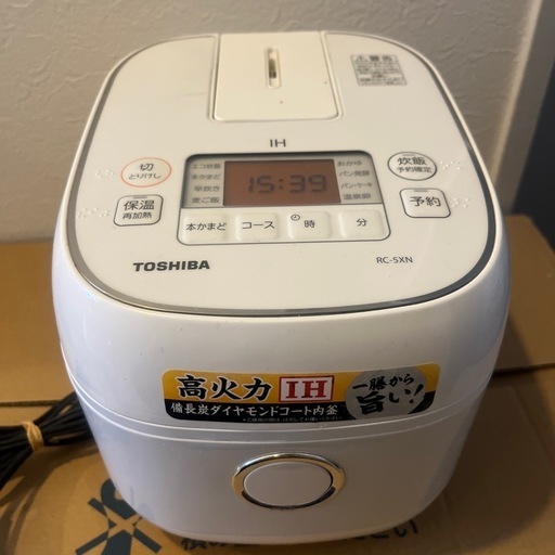 東芝　炊飯器　３合炊き