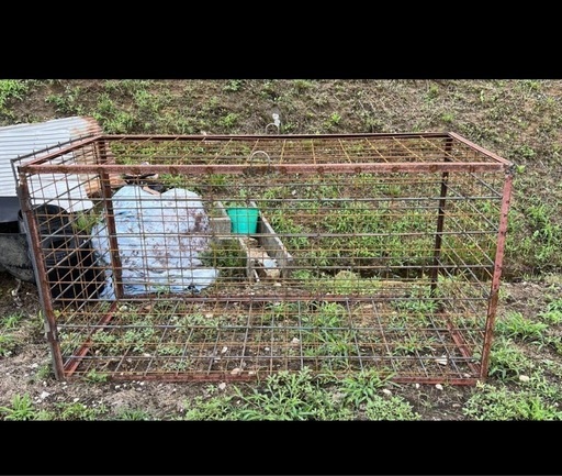 動物飼育ゲージ（多用途、自作）中古