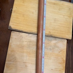 めん棒とまな板