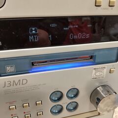 コンポ 近隣配送無料 SONY CD MD TAPE AM/FM ライン入力　部品とり　直せる方の画像