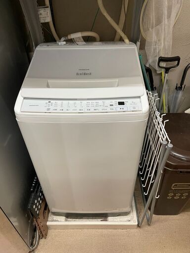 【中古】日立洗濯機BW-V70GE9（7kg）＆日立乾燥機DE-N60WV