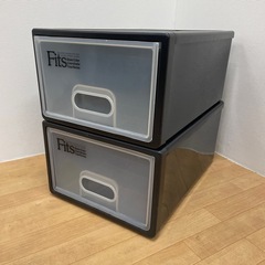 Fits 衣装ケース カラーボックス コンテナ プラケース 引き...