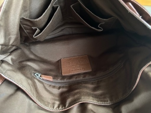 そこそこ美品です、COACH レザー メッセンジャーバッグ売ります