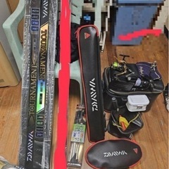 釣りセット2日間で消します