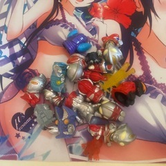 ウルトラマン 仮面ライダーソフビ セットの画像