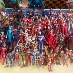 ウルトラマン 仮面ライダーソフビ セット
