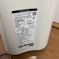 【受取者決定】加湿空気清浄機　KC-H500Y-Wの画像