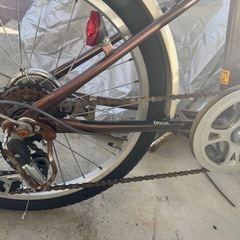 折りたたみ自転車の画像