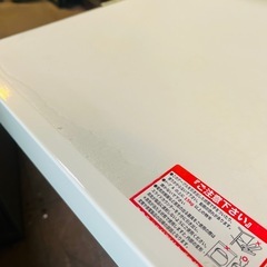 《売約済》【武蔵小山店】 食器棚　レンジボード　キッチン収納　レンジラック　サイドボード　白家具　レンジ台　キッチン　棚　検　ニトリ　nitori 中村敬木工　キッチンカウンター　ポスティアの画像