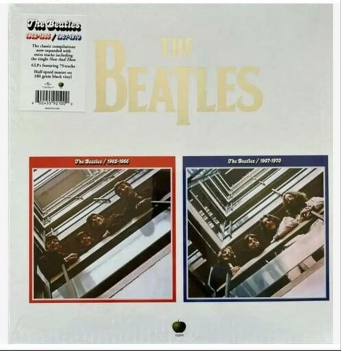 新品 未開封 ビートルズ 赤盤 青盤 2023 LPレコード 完売品