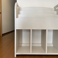 山善　絵本ラック
