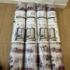 4本セット窓ガラスに貼る防寒断熱プチプチ