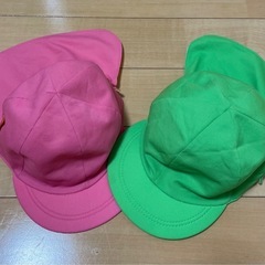 カラー帽子　