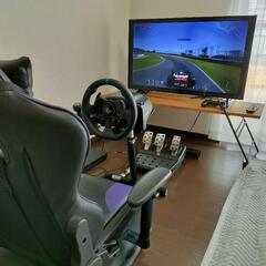 PS4、グランツーリスモ7、ハンコン（G923）プレイ可能なセット一式の画像