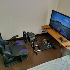 PS4、グランツーリスモ7、ハンコン（G923）プレイ可能なセット一式の画像