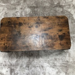 レトロ風ローテーブルの画像