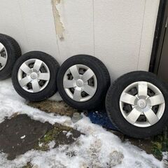 中古スタッドレスタイヤ4本セット　ヨコハマ175 70R14 ポ...