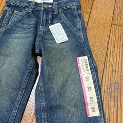 新品ジーンズ　ズボン90 男の子　の画像
