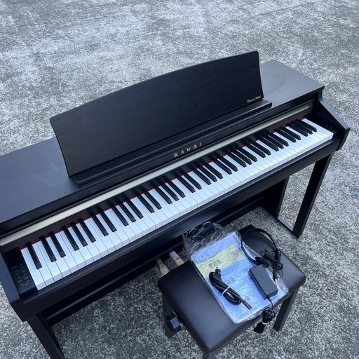 ☆椅子付き 美品 動作良好☆KAWAI カワイ 電子ピアノ CA48R Concert