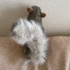 HANSA／リアルリスぬいぐるみ／H約19.5cmW約17.5cmの画像