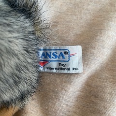 HANSA／リアルリスぬいぐるみ／H約19.5cmW約17.5cmの画像