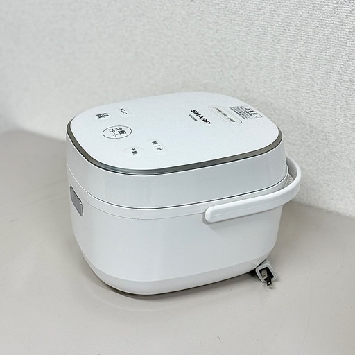 激安‼️22年製シャープ炊飯器　KS-CF05B-W 3合A0827