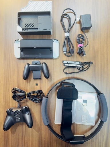 Nintendo Switch 有機ELモデル　リングフィット＆コントローラー