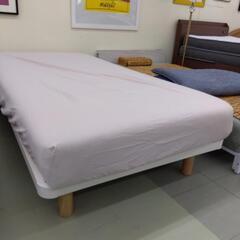 シングルベッド　シンプル　マット付き