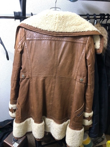 Burberry バーバリー　革のコート　