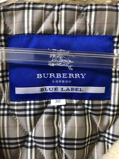 Burberry バーバリー　革のコート　