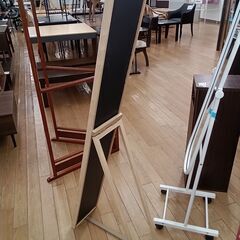 ★ジモティ割あり★  ミラー ナチュラル H144×D50×W22 クリーニング済み TK4378の画像