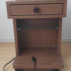 キャスター付サイドテーブル