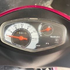 ★支払い総額4.8万円★買取強化中！査定無料♪スズキ　アドレスv50G CA44A 人気のv50G！4スト、インジェクション！セキュリティアラーム！の画像