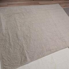 無印良品　キルティングラグ　カーペット