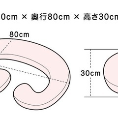 ねねや　うずまきクッション　授乳クッション　Ｃカーブクッション　赤ちゃんの画像
