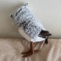 リアルフクロウぬいぐるみ H約27cm W約18cmの画像