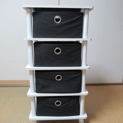 4段木製ラック