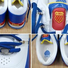 貴重 K.SWISS アピアン 28.0cm メンズ シューズ スニーカー 靴 ムーンスター ケースイス APPIAN トリコロールカラー 札幌市 清田区 平岡の画像