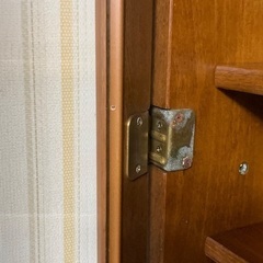 カリモク　食器棚　本棚にも
の画像