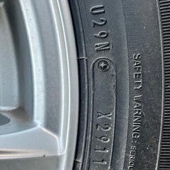 スタットレスタイヤ　ホイル付き　195/65r15 DUNLOPの画像