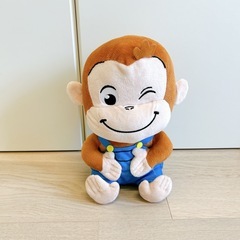 おさるのジョージ　大きなぬいぐるみの画像