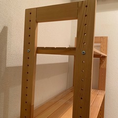 木製シェルフの画像