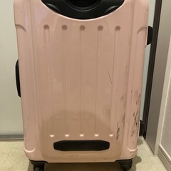 【引受予定者決定済】キャリーケース　ピンク　3〜5泊用の画像