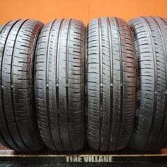 DUNLOP ENASAVE EC204 185/65R15 15インチ 夏タイヤ 4本 22～24年製 バリ