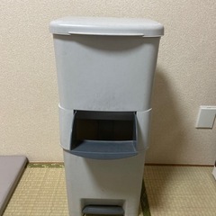 ゴミ箱　　ケース　2段　　ペダル式　の画像
